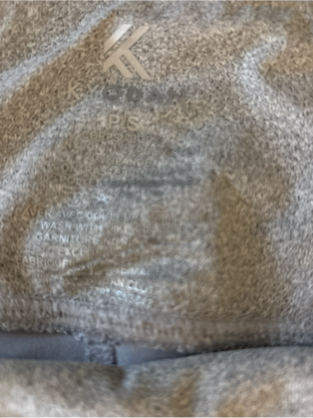 Kyodan Silver Gray Ruched Mini Skort - Picture 4 of 5